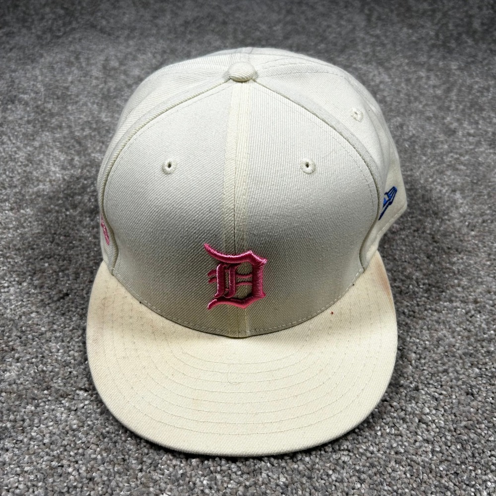New Era Detroit Tigers 59FIFTY Hat 1984 World Series Serape Under Visor Size 8